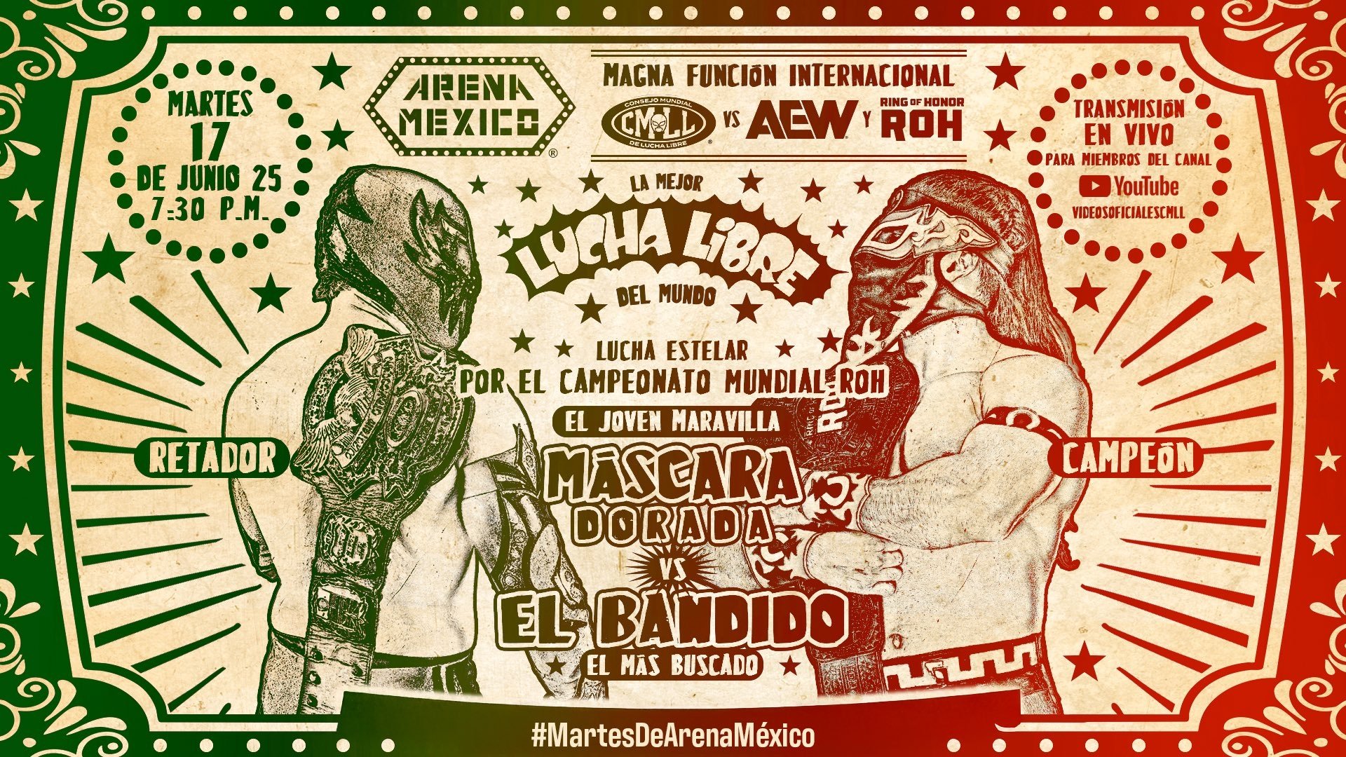 CMLL Martes Populares - CMLL vs. AEW/ROH|CMLL Martes Populares - CMLL vs. AEW/ROH