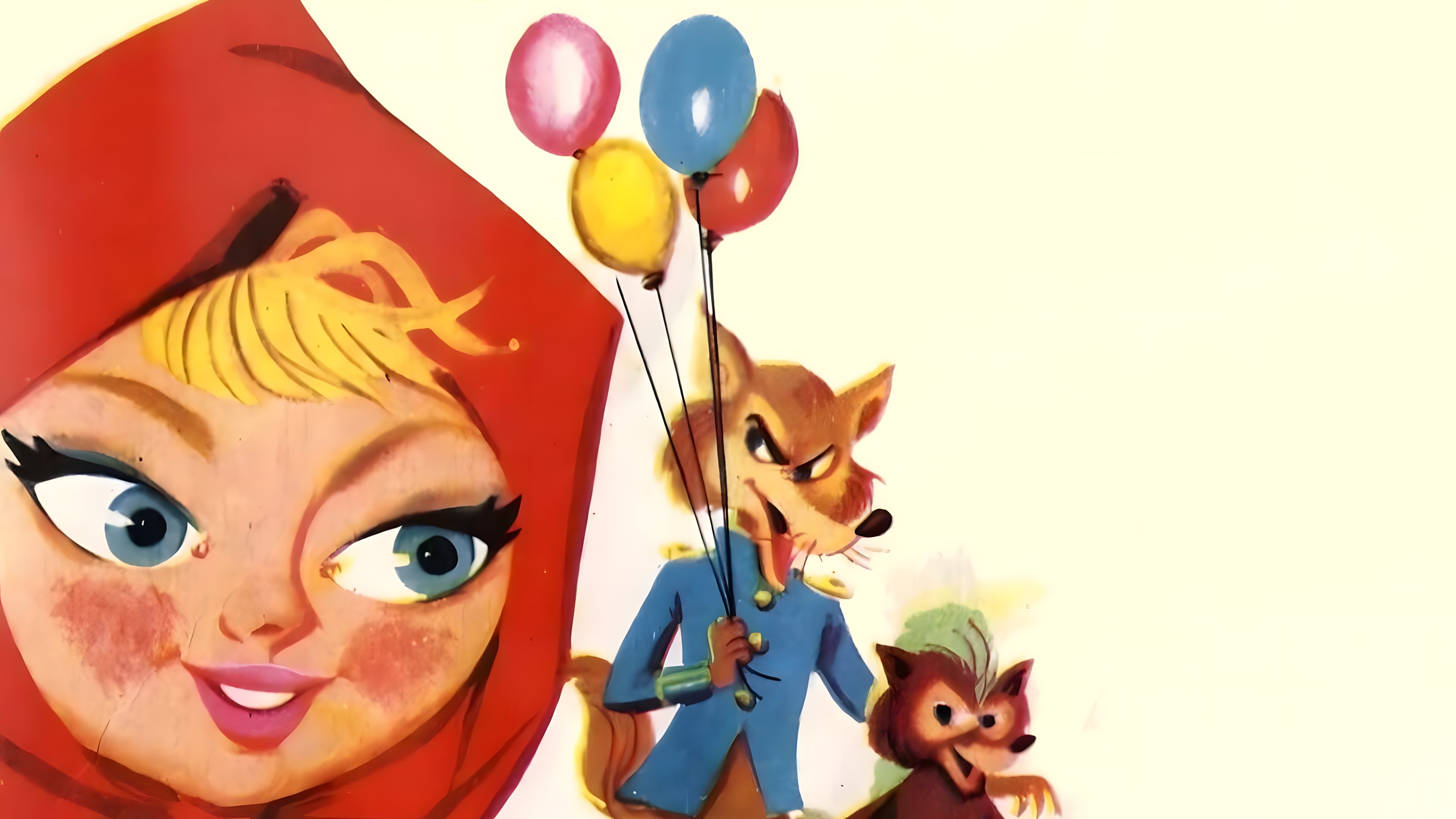 Caperucita y sus tres amigos|Caperucita y sus tres amigos