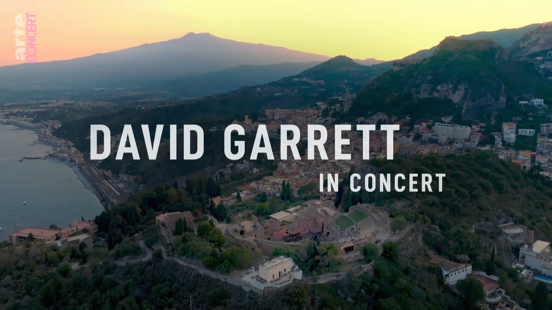 David Garrett in concert - Auf dem antiken Theater in Taormina auf Sizilien|David Garrett in concert - Auf dem antiken Theater in Taormina auf Sizilien
