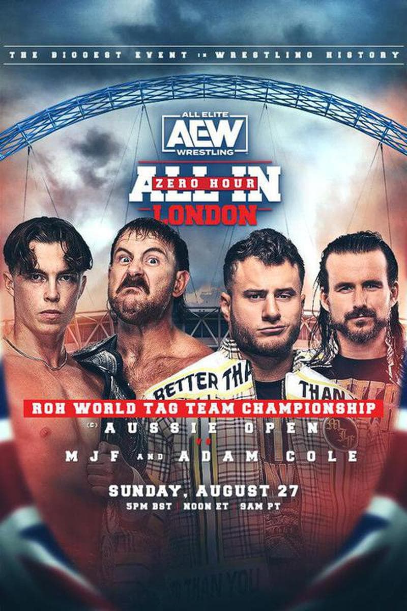 AEW All In: London - Zero Hour | AEW All In: London - Zero Hour