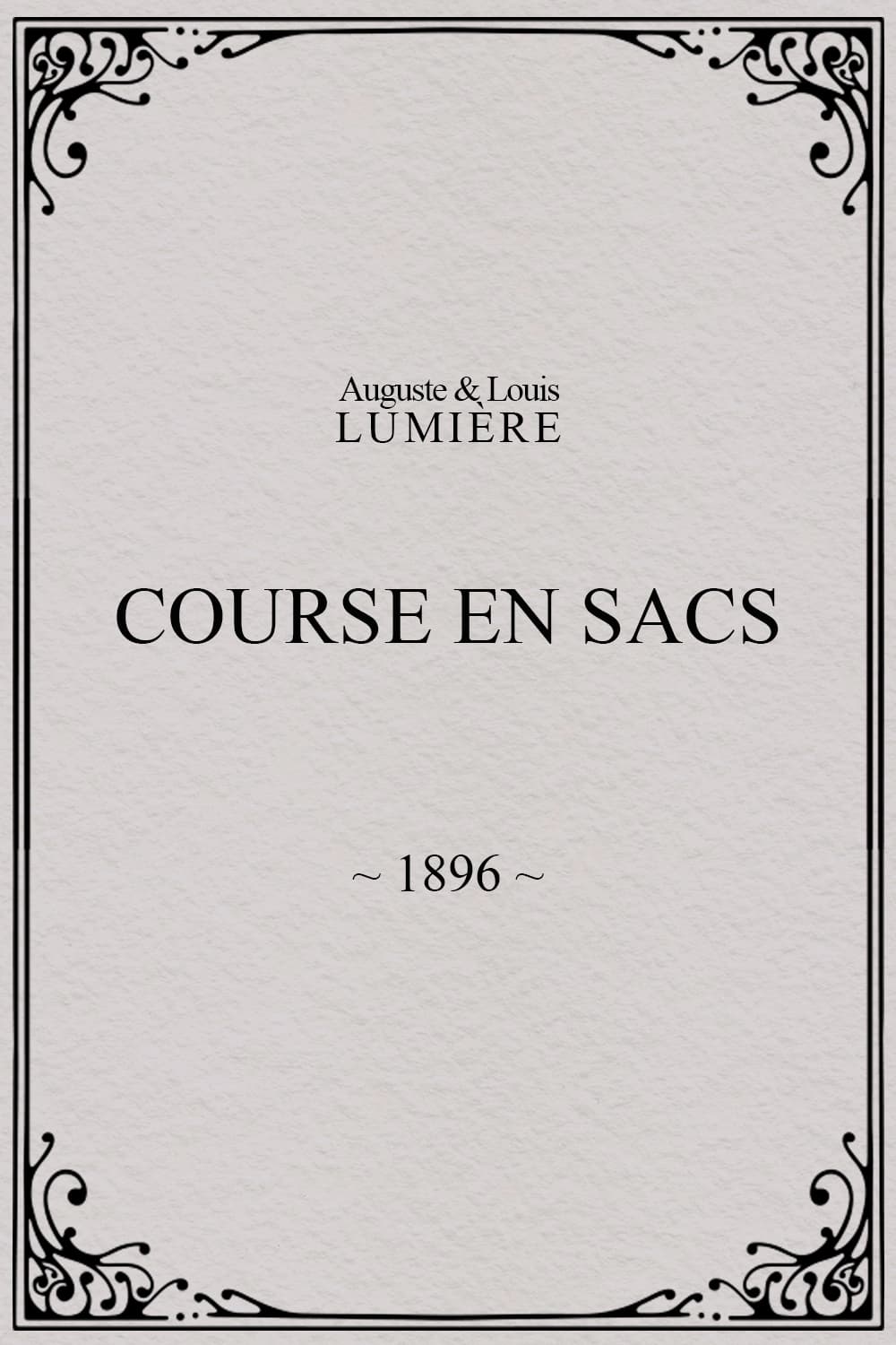 Course en sacs | Course en sacs