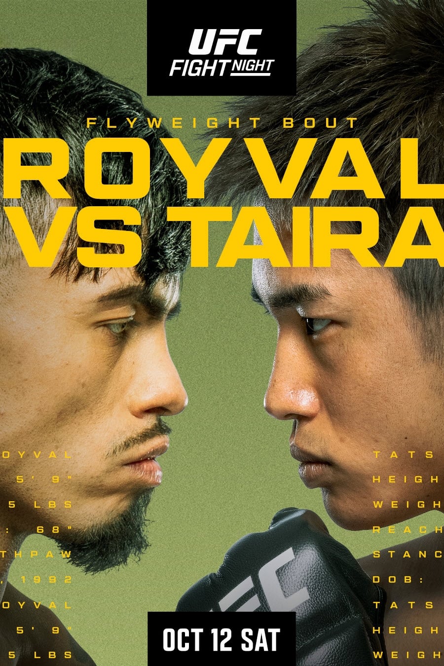 UFC Fight Night 244: Royval vs. Taira | UFC Fight Night 244: Royval vs. Taira