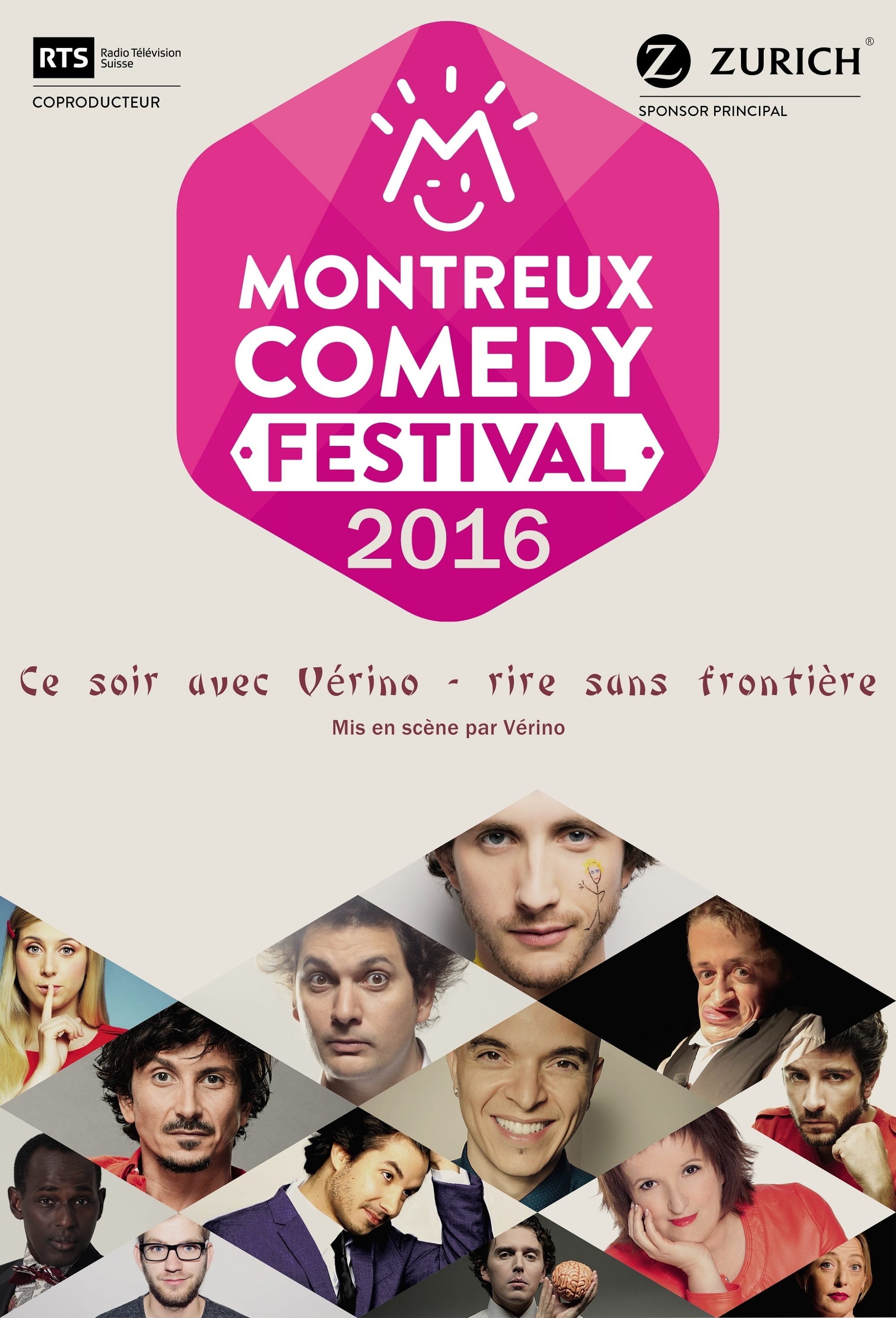 Montreux Comedy Festival 2016 - Ce soir avec Vérino : rire sans frontière | Montreux Comedy Festival 2016 - Ce soir avec Vérino : rire sans frontière