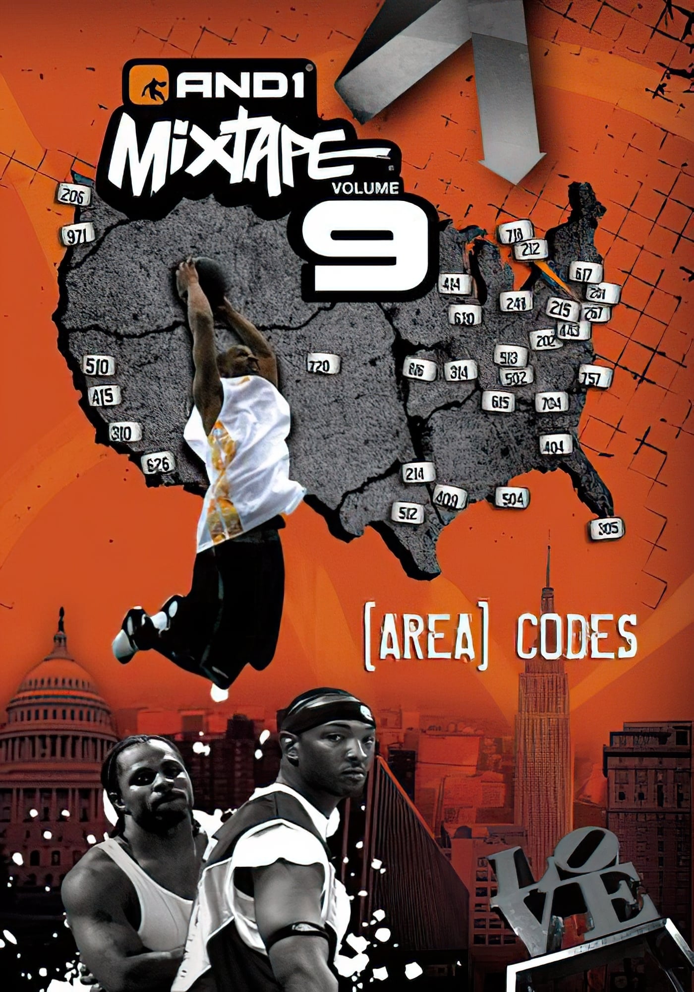 AND1 Mixtape Vol. 9: Area Codes | AND1 Mixtape Vol. 9: Area Codes