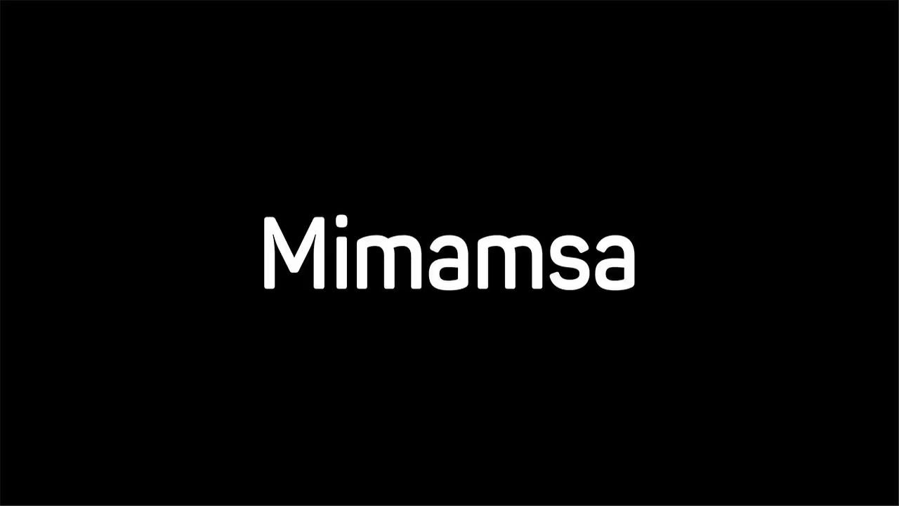Mimamsa|Mimamsa