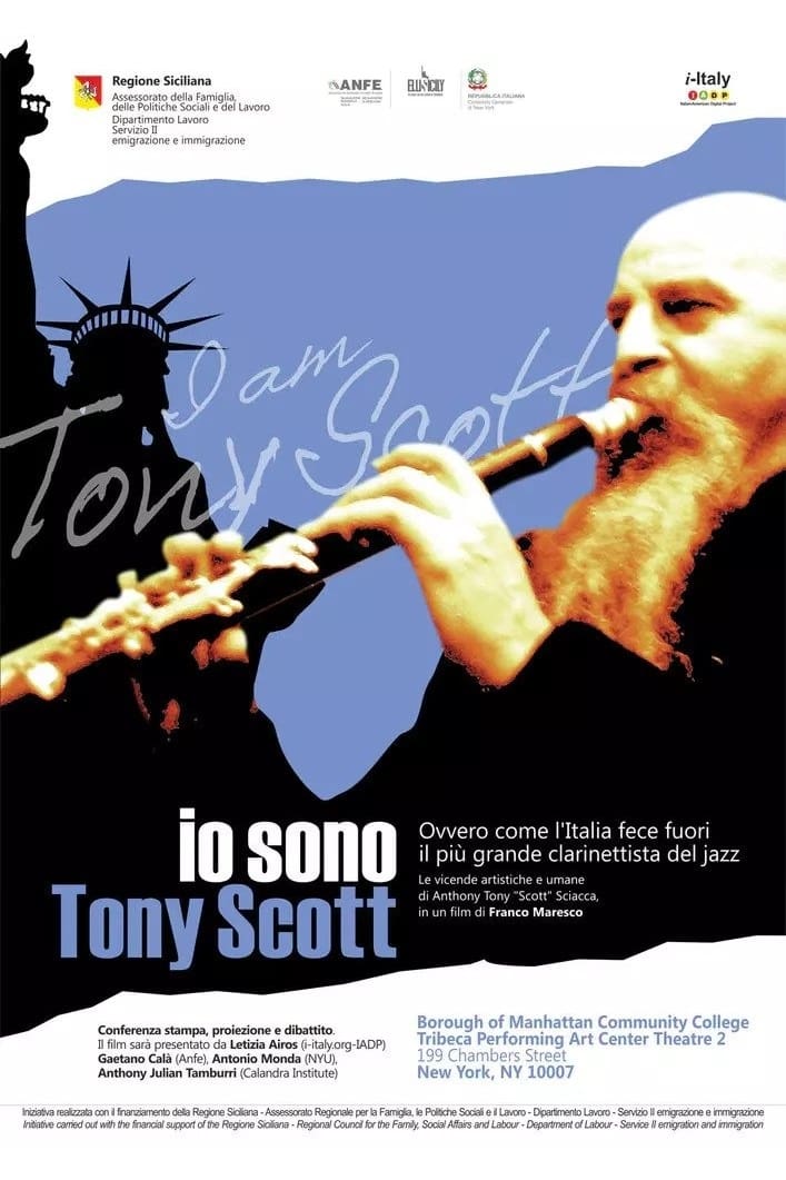 Io sono Tony Scott, ovvero come l'Italia fece fuori il più grande clarinettista del jazz | Io sono Tony Scott, ovvero come l'Italia fece fuori il più grande clarinettista del jazz