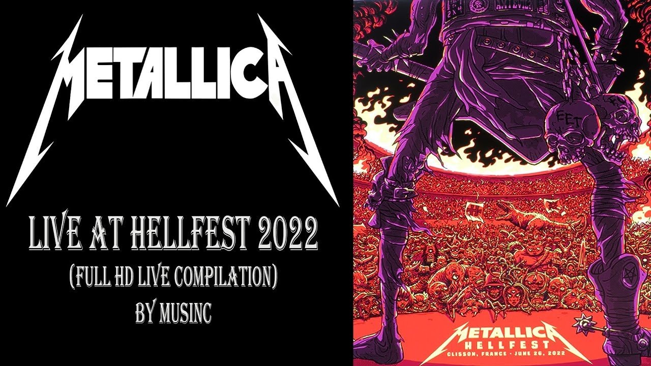Metallica Live Hellfest 2022|Metallica Live Hellfest 2022