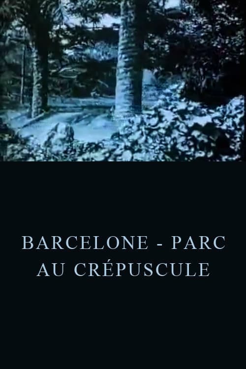 Barcelone - Parc au crépuscule | Barcelone - Parc au crépuscule