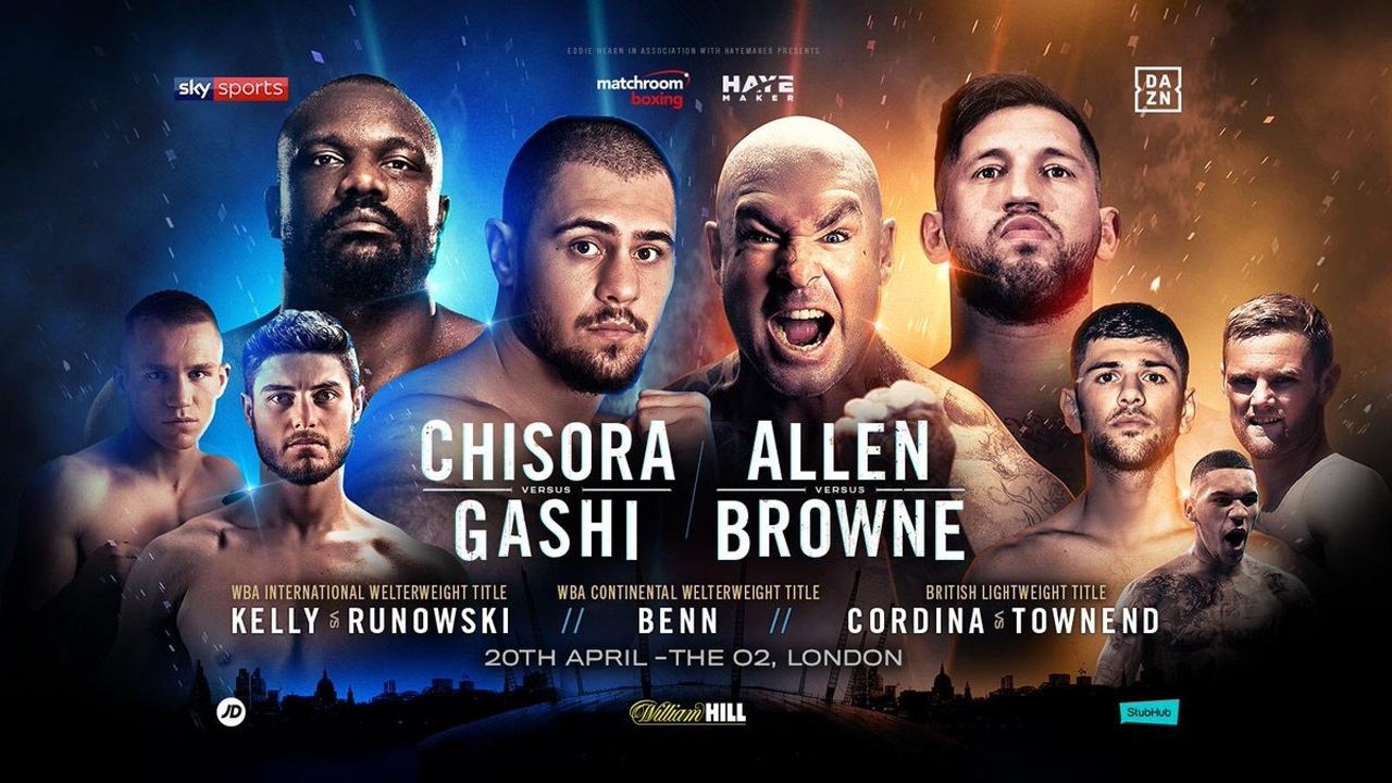 Derek Chisora vs. Senad Gashi|Derek Chisora vs. Senad Gashi