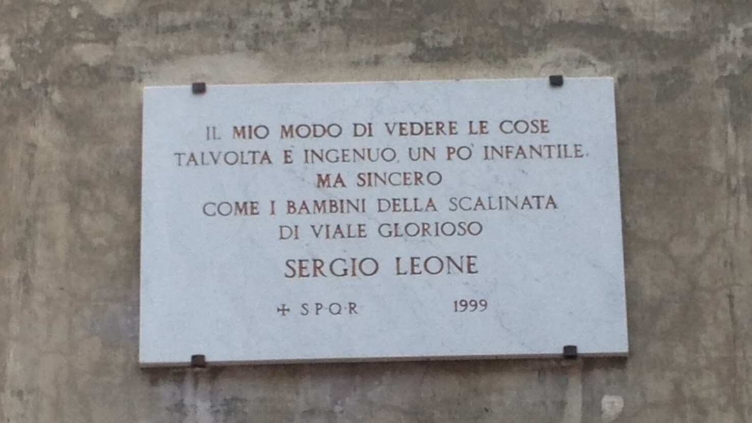 Sergio Leone - Il mio modo di vedere le cose|Sergio Leone - Il mio modo di vedere le cose