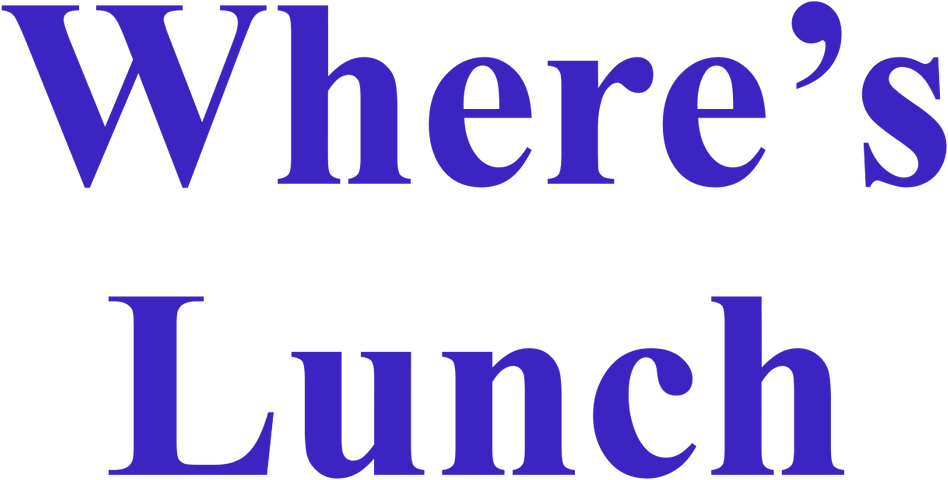 Where's Lunch