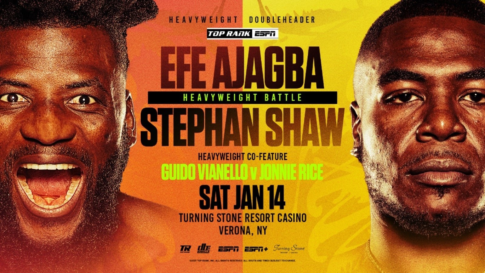 Efe Ajagba vs. Stephan Shaw|Efe Ajagba vs. Stephan Shaw