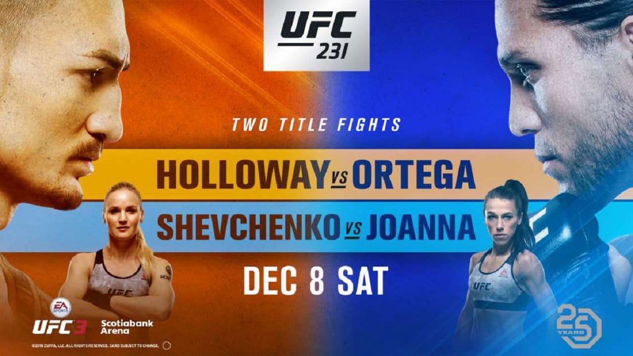 UFC 231: Holloway vs. Ortega|UFC 231: Holloway vs. Ortega