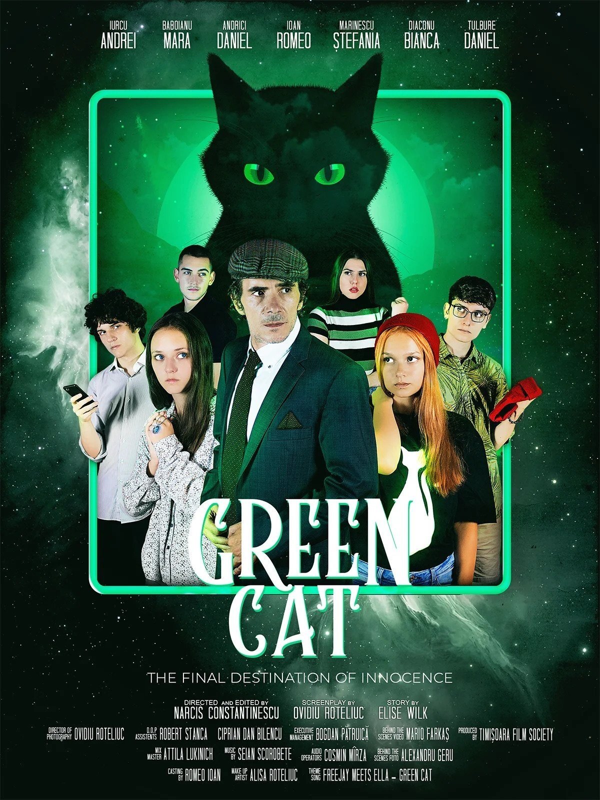 Green Cat
