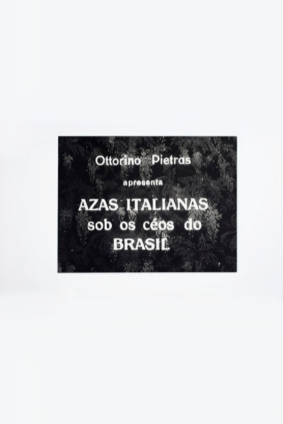 Azas Italianas sob os Céos do Brasil | Azas Italianas sob os Céos do Brasil