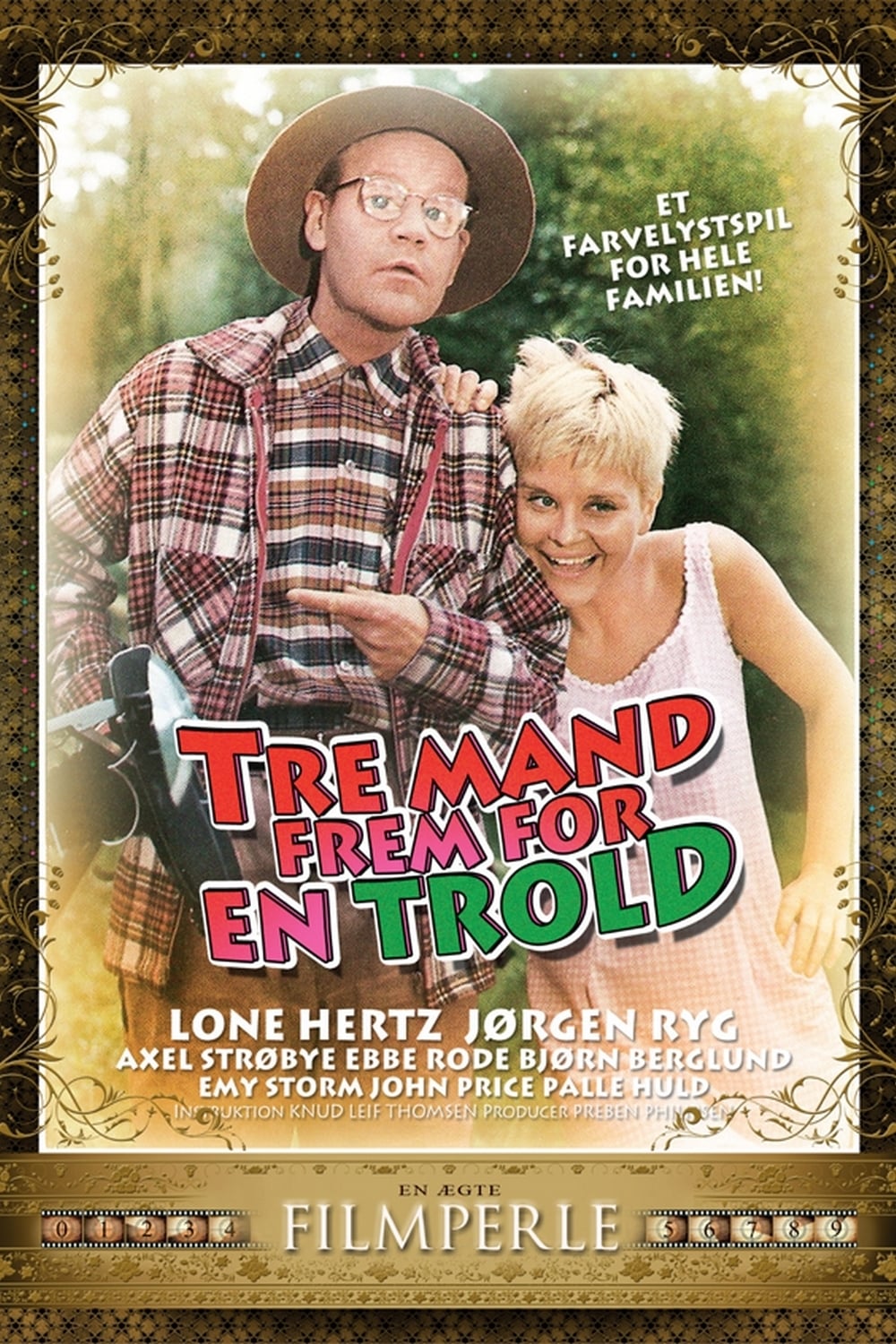 Tre mand frem for en trold | Tre mand frem for en trold