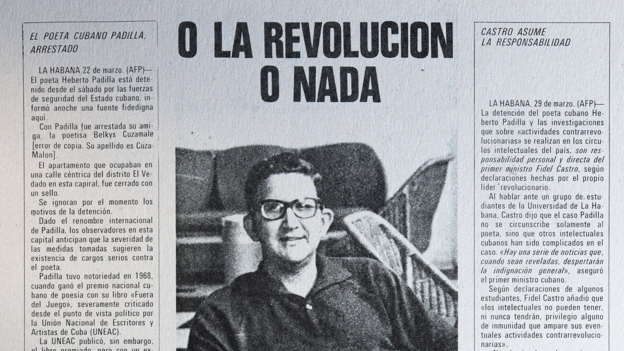El caso Padilla|El caso Padilla