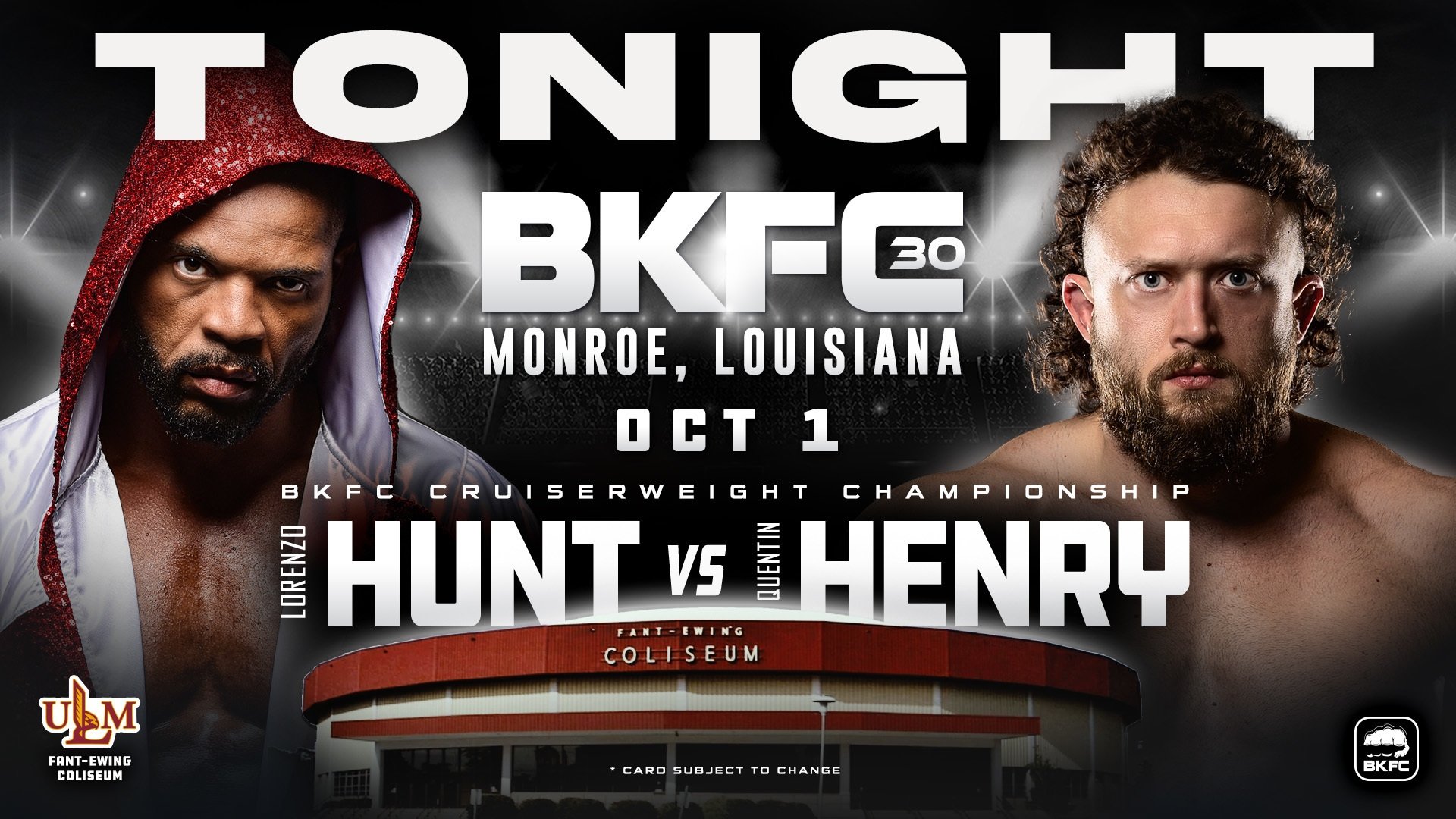 BKFC 30: Hunt vs Henry|BKFC 30: Hunt vs Henry