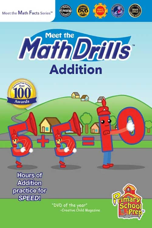 Meet the Math Drills - Addition