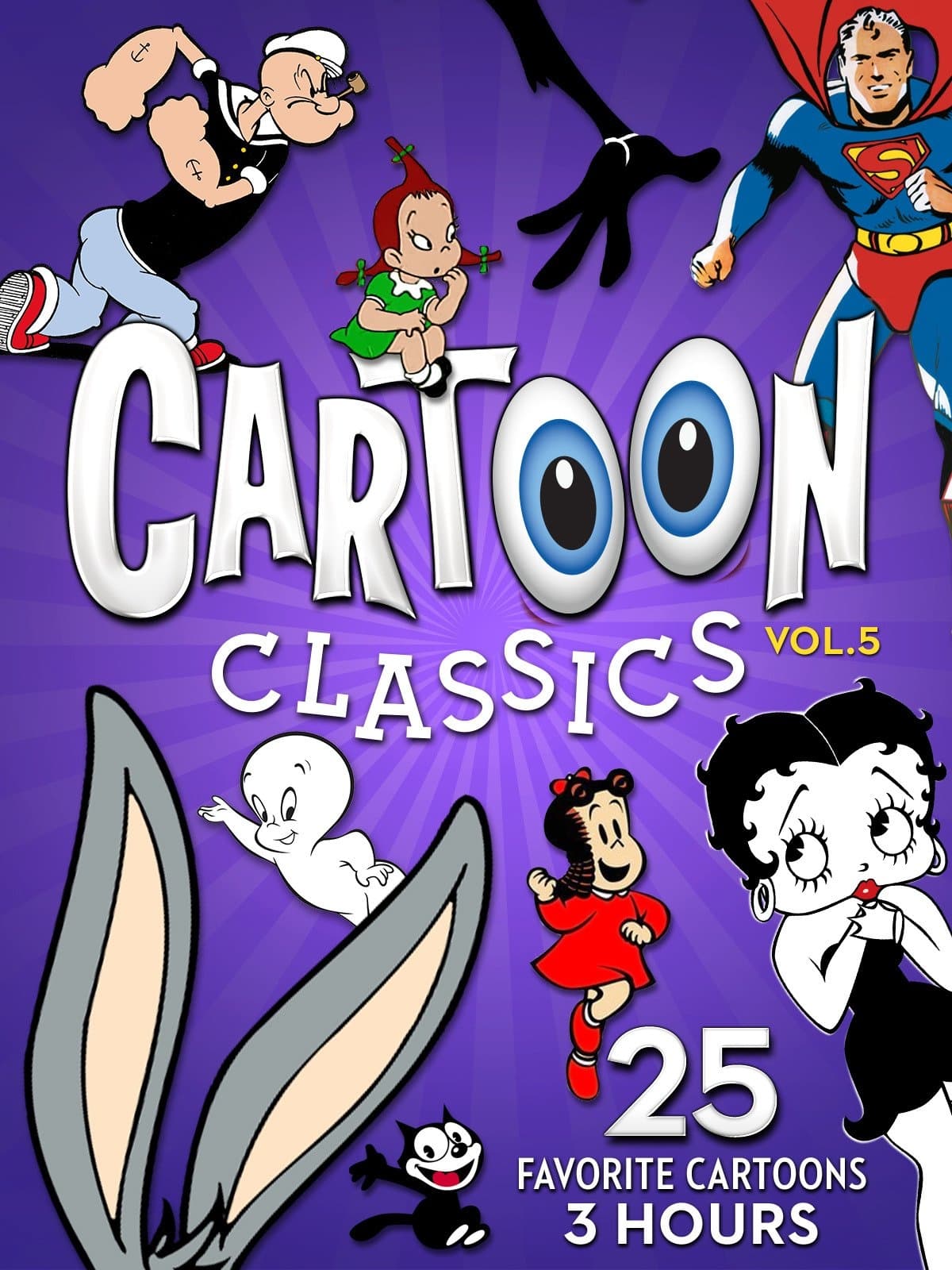 Cartoon Classics - Vol. 5: 25 Favorite Cartoons - 3 Hours