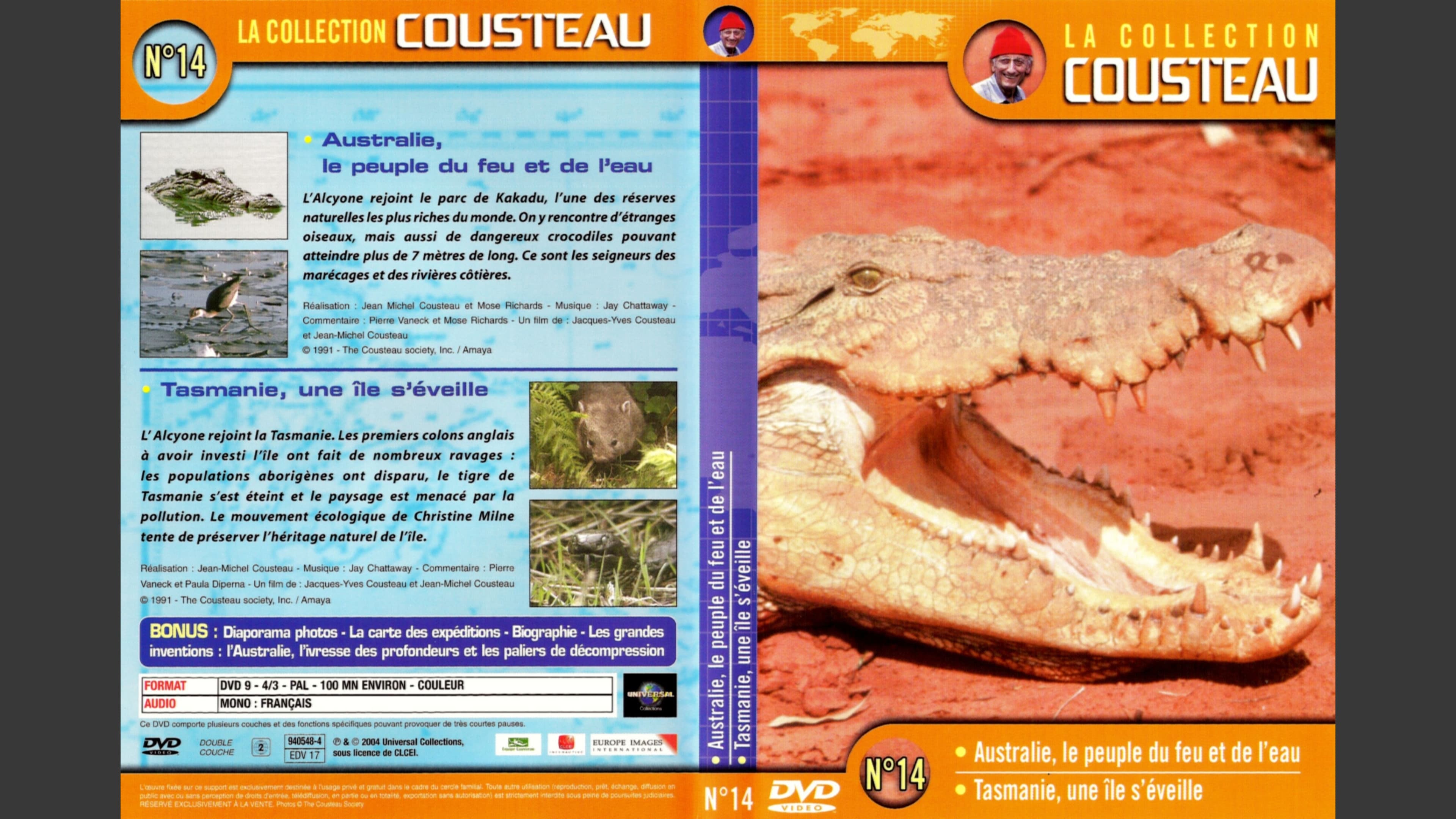 La collection Cousteau N°14 | Australie: le peuple de l’eau et du feu | Tasmanie, une île s'éveille|La collection Cousteau N°14 | Australie: le peuple de l’eau et du feu | Tasmanie, une île s'éveille
