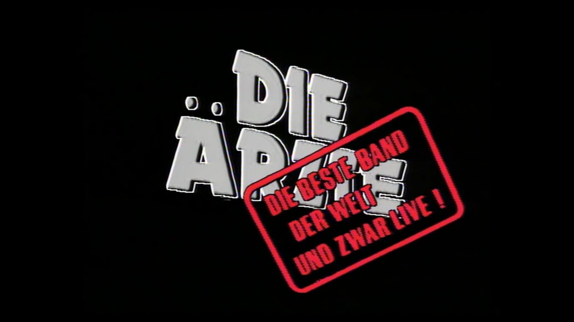 Die Ärzte: Die beste Band der Welt (...und zwar live!)|Die Ärzte: Die beste Band der Welt (...und zwar live!)