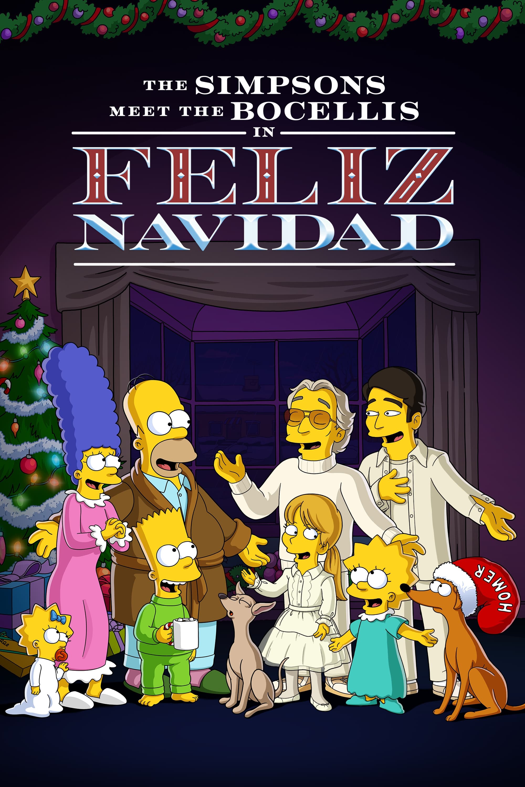 The Simpsons Meet the Bocellis in "Feliz Navidad" | The Simpsons Meet the Bocellis in "Feliz Navidad"