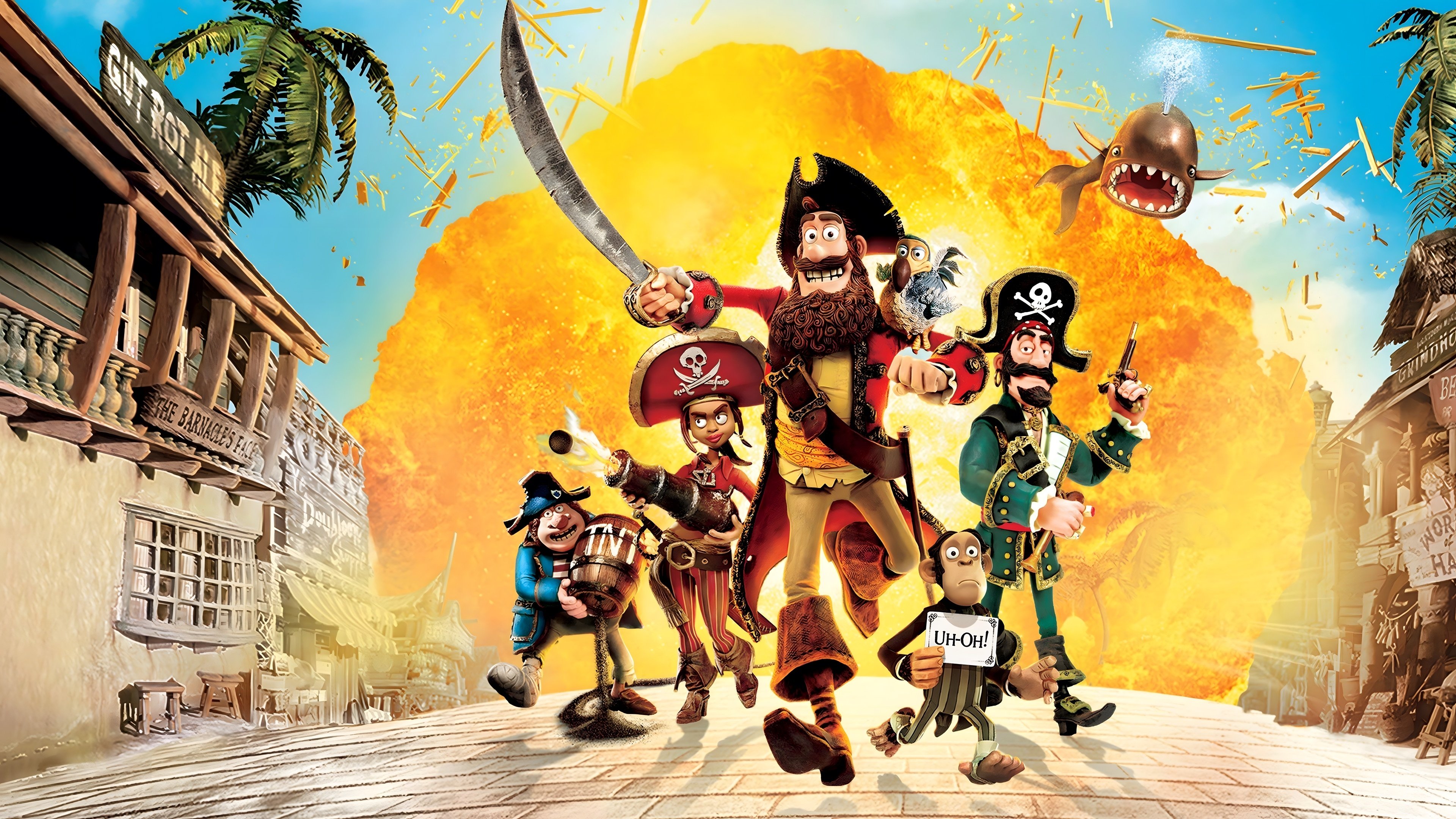 دزدان دریایی! نخالهها|The Pirates! In an Adventure with Scientists!