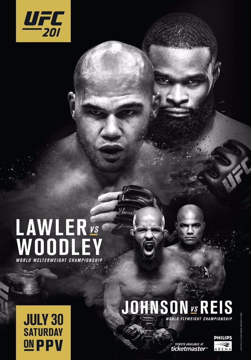 UFC 201: Lawler vs. Woodley | UFC 201: Lawler vs. Woodley