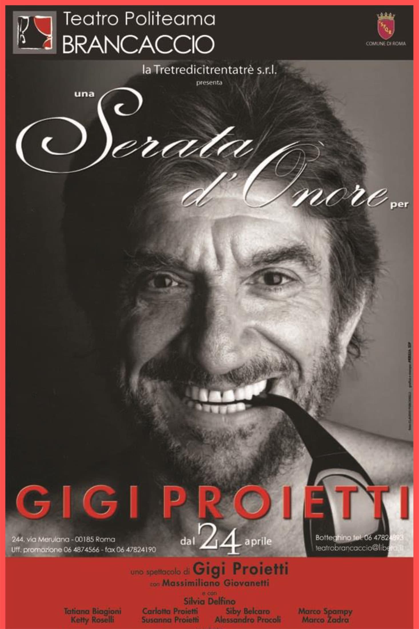 Serata d'Onore: Gigi Proietti | Serata d'Onore: Gigi Proietti