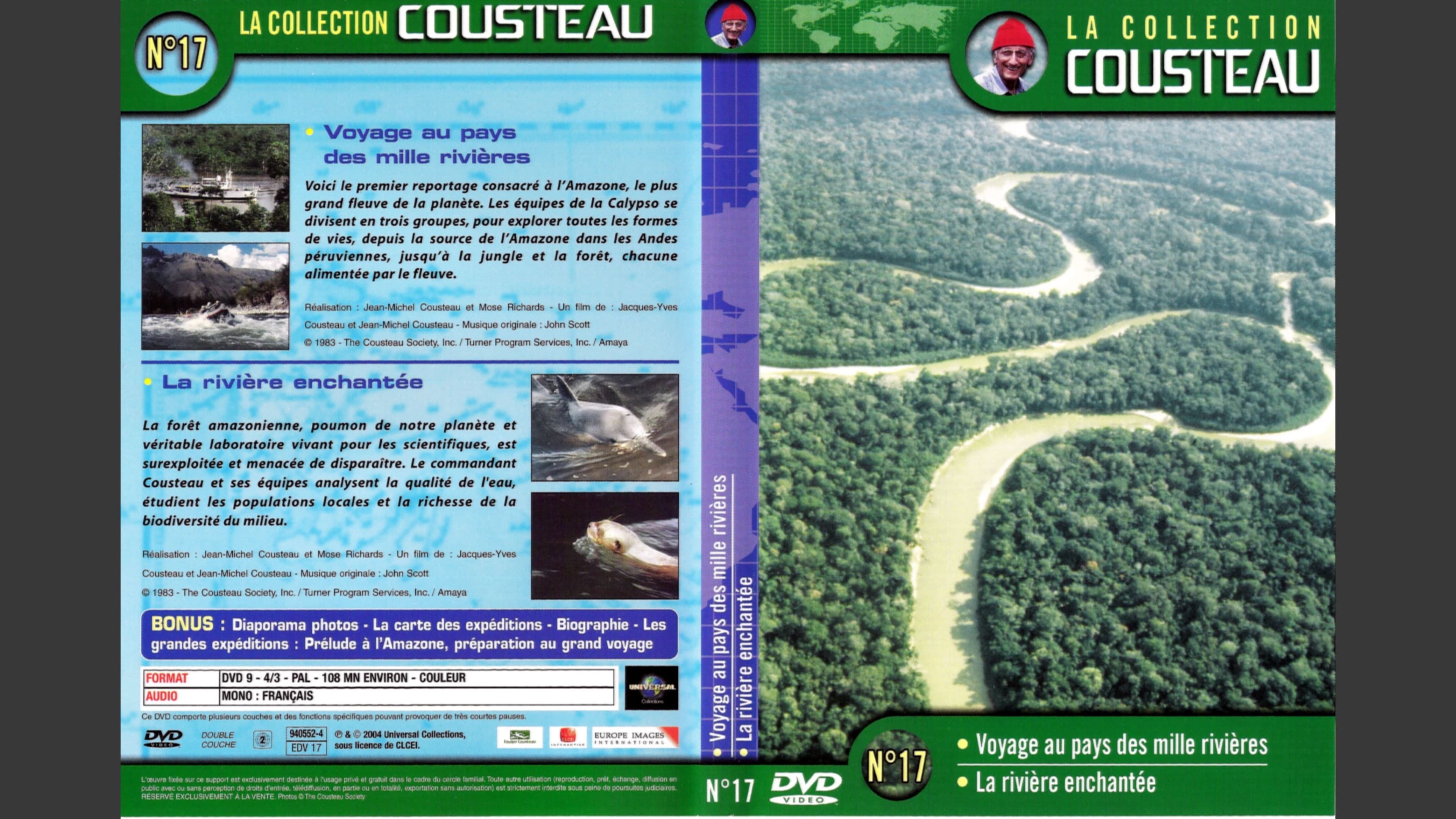 La collection Cousteau N°17 | Amazonie: au pays des milles rivières | Amazonie: la rivière enchantée|La collection Cousteau N°17 | Amazonie: au pays des milles rivières | Amazonie: la rivière enchantée