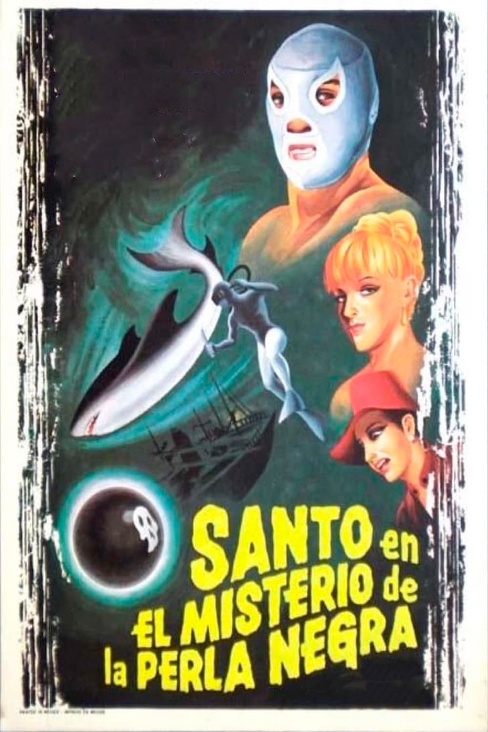 Santo en el misterio de la perla negra | Santo en el misterio de la perla negra