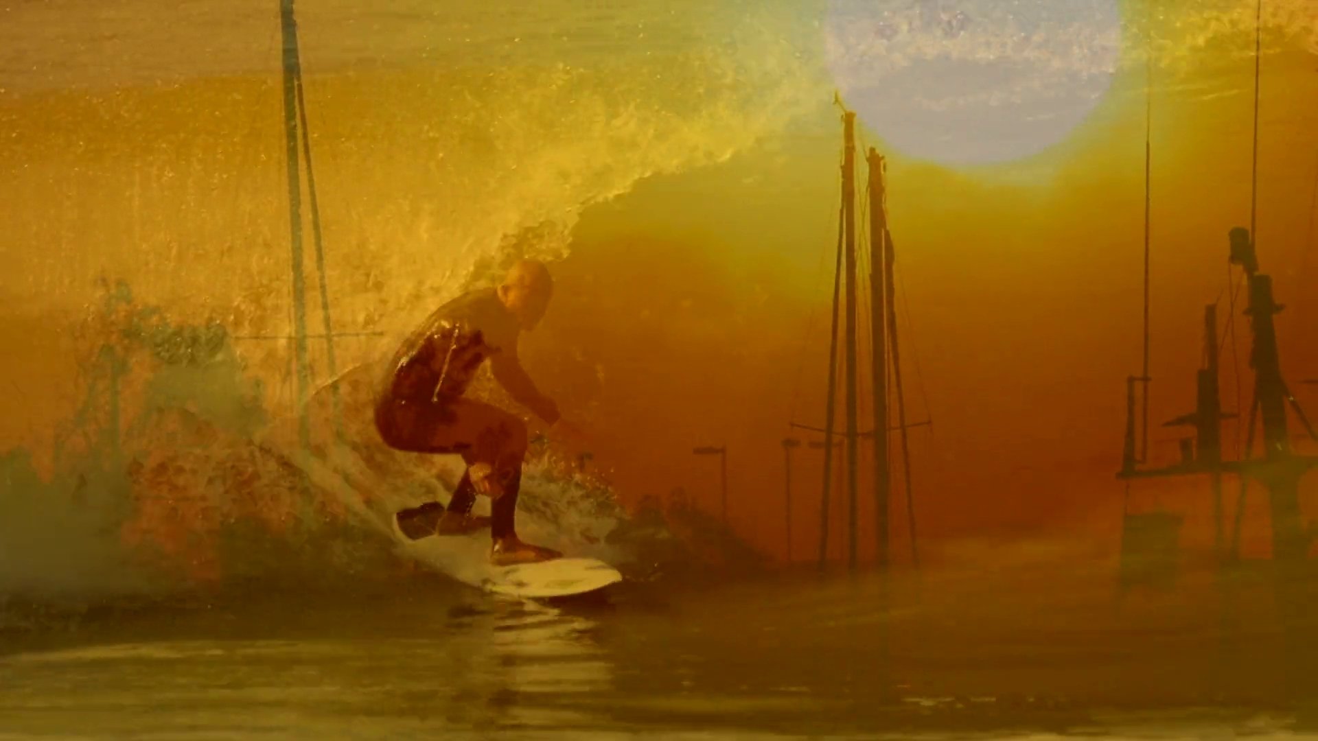 Surfing Morning of the Sun|Surfing Morning of the Sun
