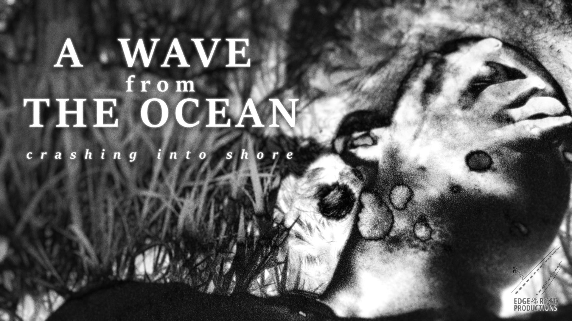 A Wave From The Ocean Crashing Into the Shore|A Wave From The Ocean Crashing Into the Shore