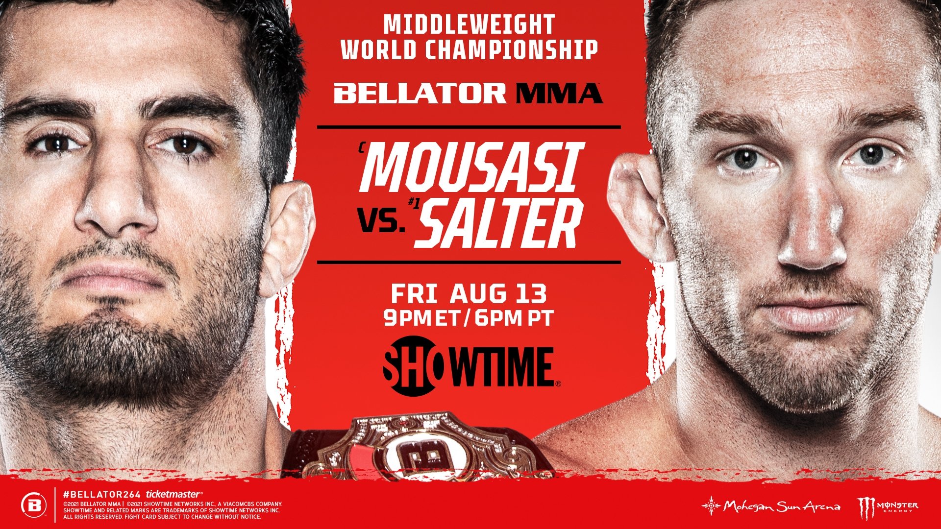 Bellator 264: Mousasi vs. Salter|Bellator 264: Mousasi vs. Salter