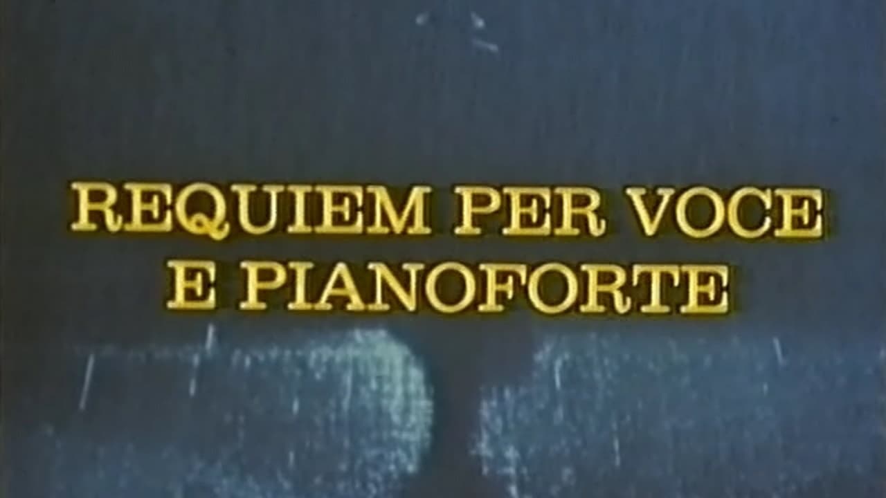 Requiem per voce e pianoforte|Requiem per voce e pianoforte