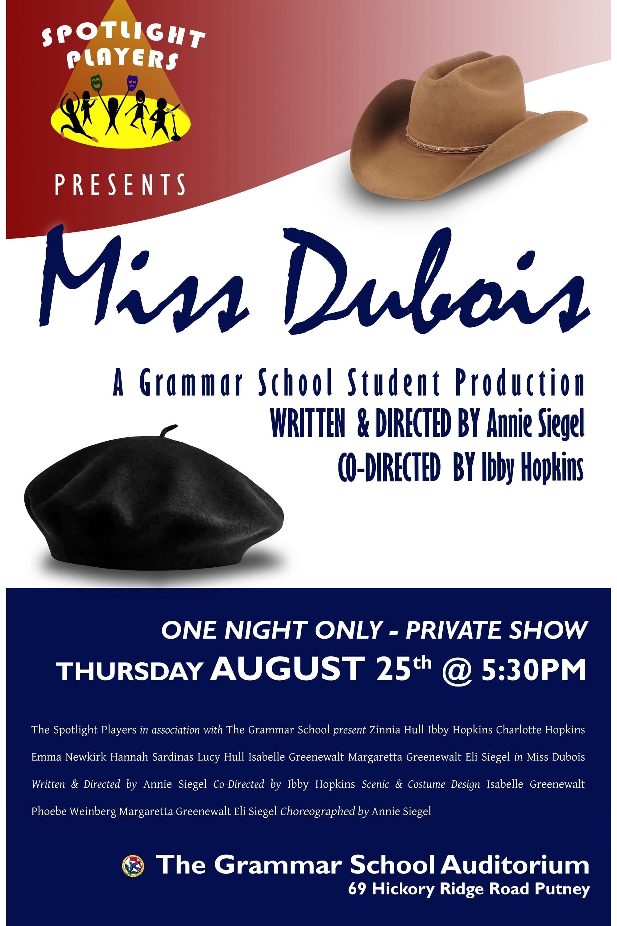 Miss Dubois | Miss Dubois