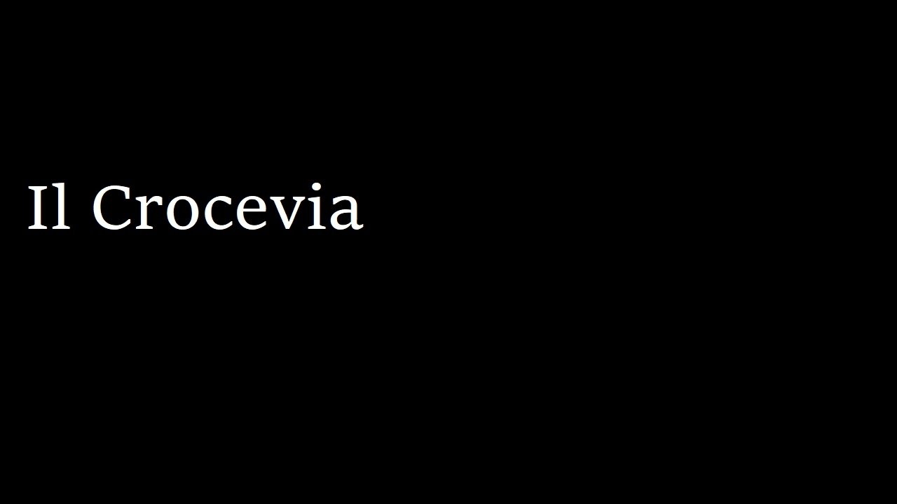 Il Crocevia|Il Crocevia
