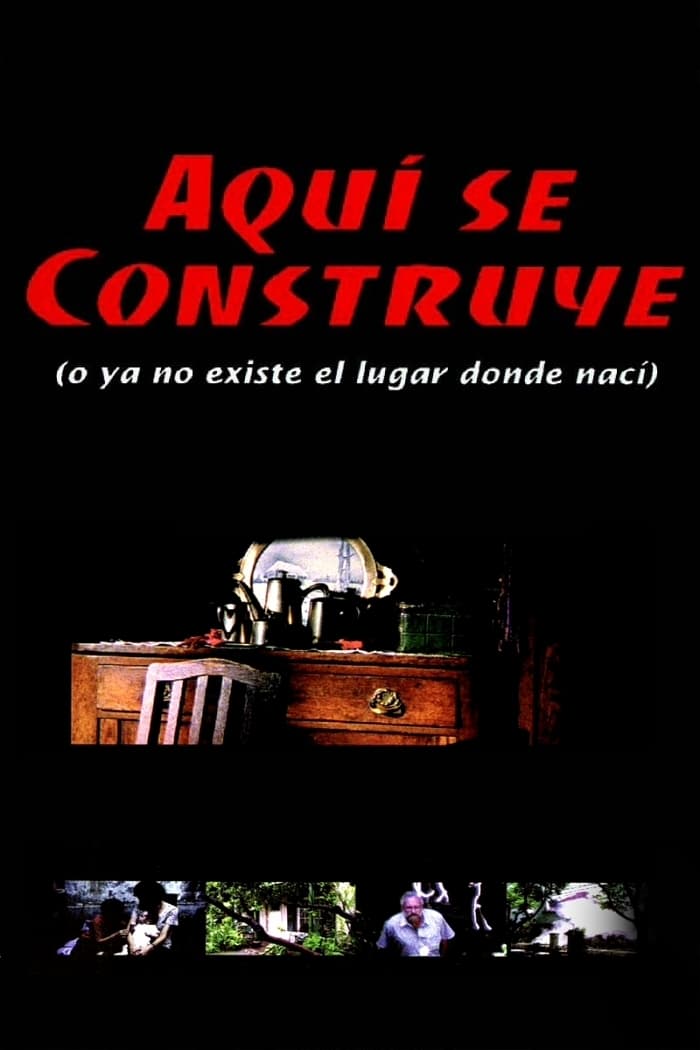 Aquí se construye (o Ya no existe el lugar donde nací) | Aquí se construye (o Ya no existe el lugar donde nací)