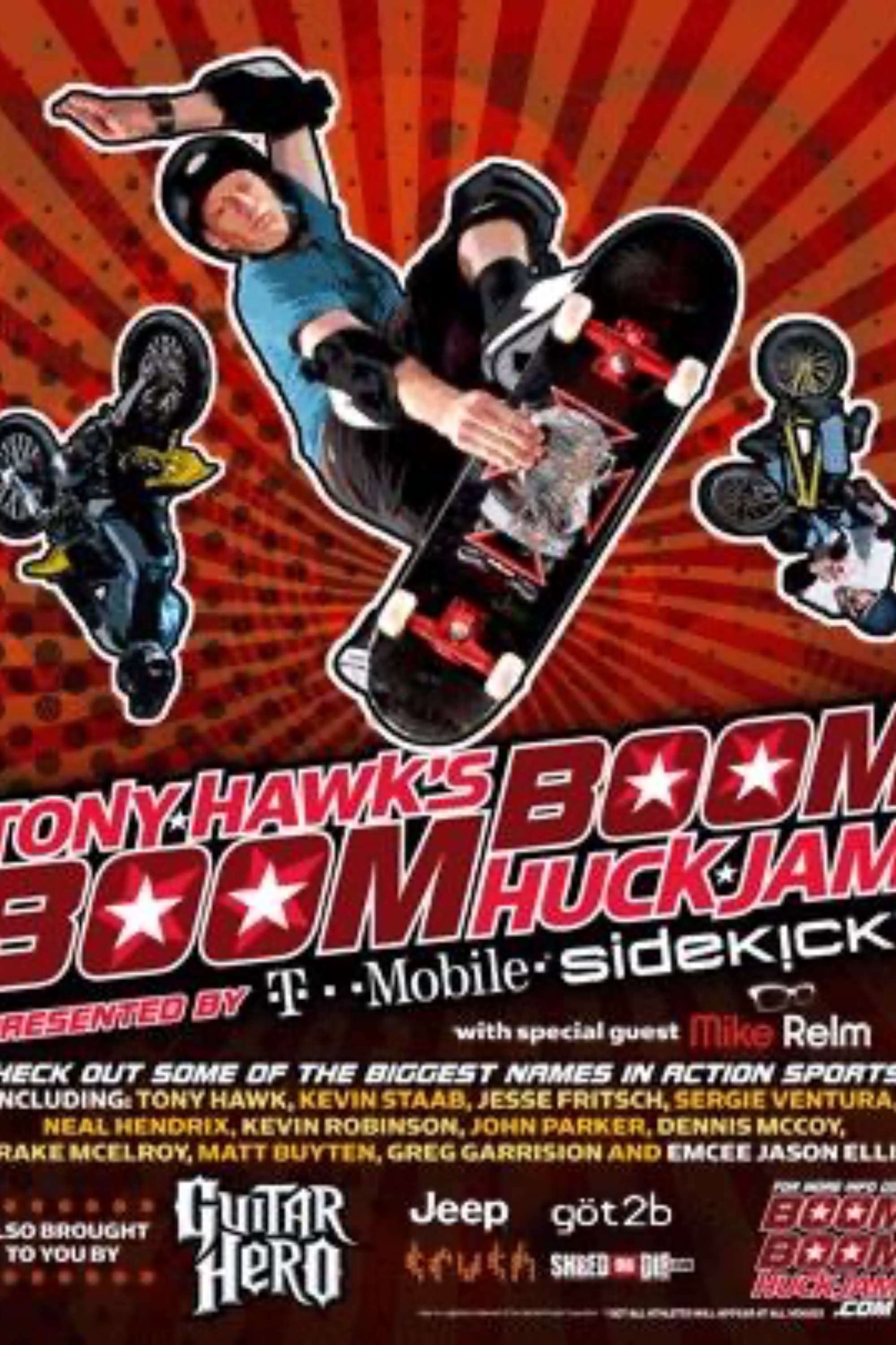 Tony Hawk's Boom Boom Huck Jam North American Tour | Tony Hawk's Boom Boom Huck Jam North American Tour