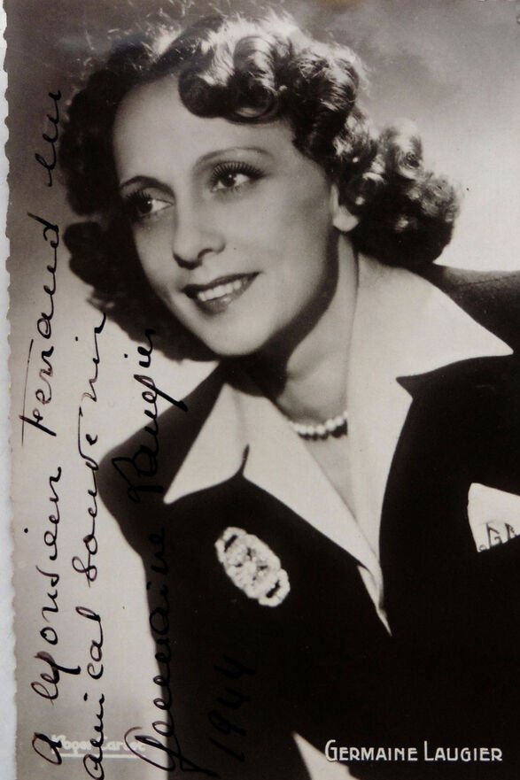 بازیگر Germaine Laugier  