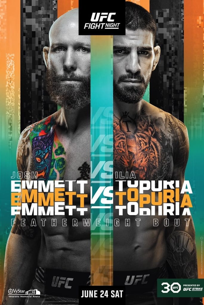 UFC on ABC 5: Emmett vs. Topuria | UFC on ABC 5: Emmett vs. Topuria