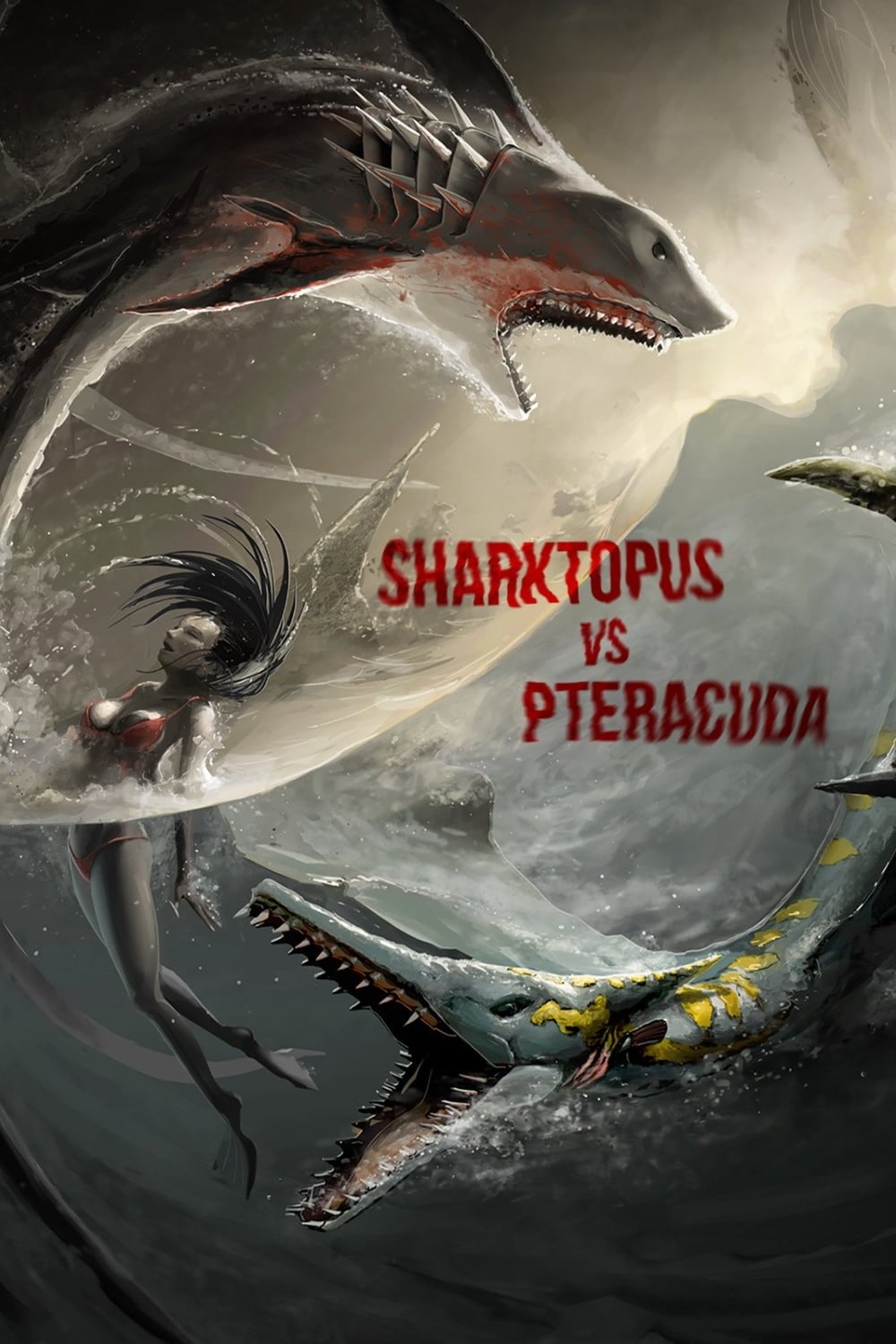 Sharktopus vs. Pteracuda | Sharktopus vs. Pteracuda