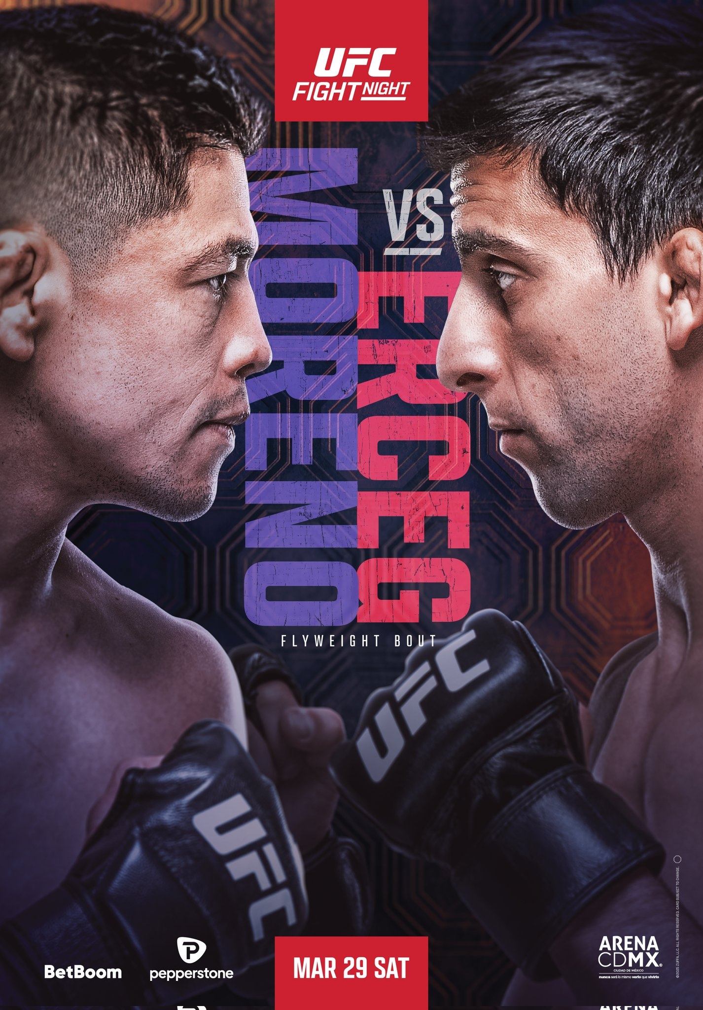 UFC on ESPN 64: Moreno vs. Erceg | UFC on ESPN 64: Moreno vs. Erceg