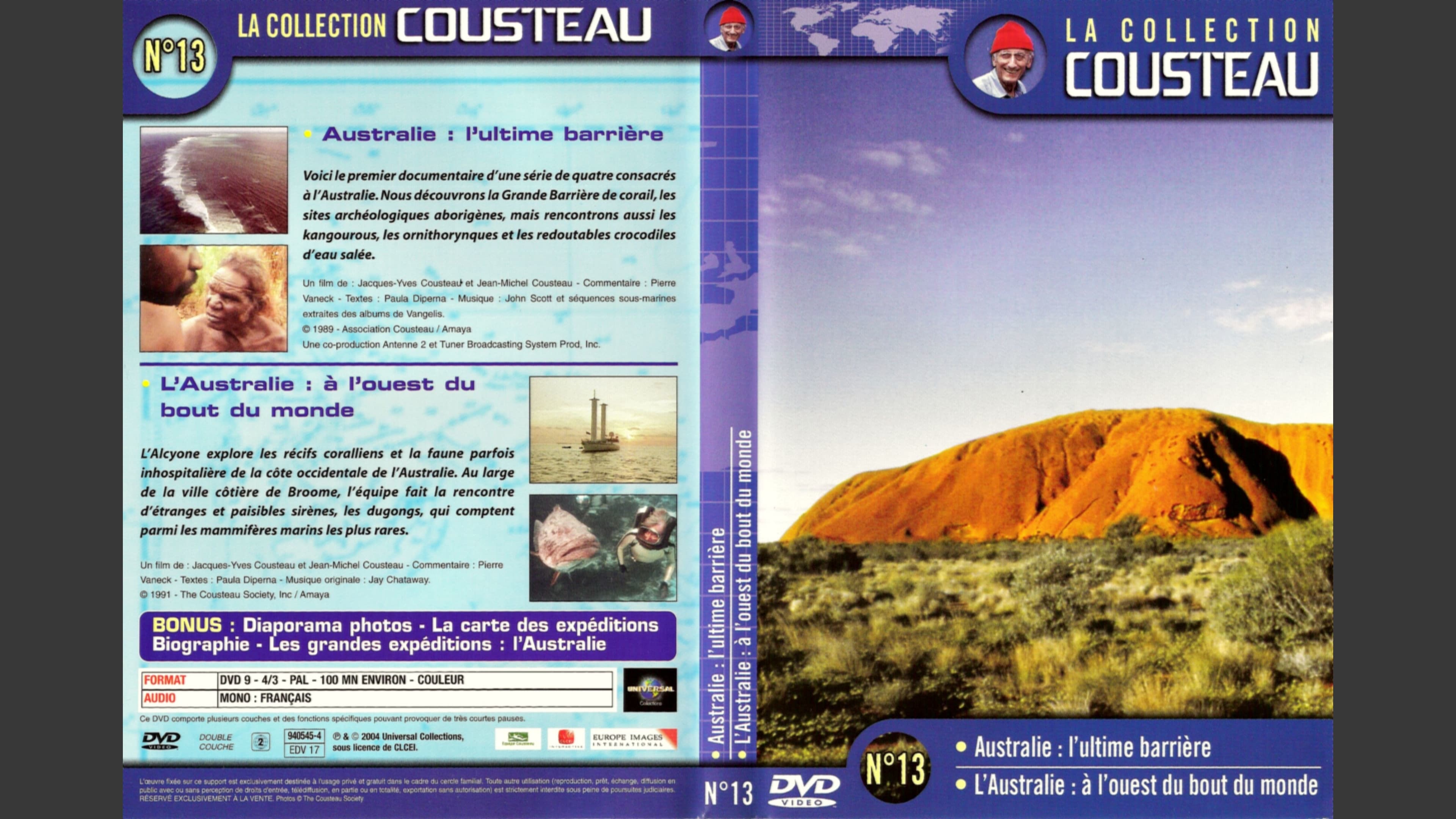 La collection Cousteau N°13 | Australie : l'ultime barrière | L'Australie : à l'ouest du bout du monde|La collection Cousteau N°13 | Australie : l'ultime barrière | L'Australie : à l'ouest du bout du monde