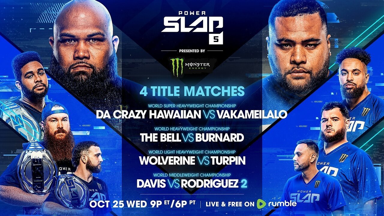 Power Slap 5: Da Crazy Hawaiian vs. Vakameilalo|Power Slap 5: Da Crazy Hawaiian vs. Vakameilalo
