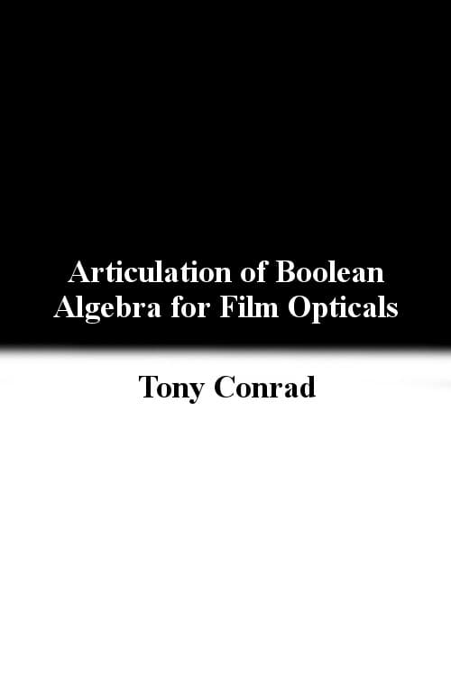 Articulation of Boolean Algebra for Film Opticals | Articulation of Boolean Algebra for Film Opticals