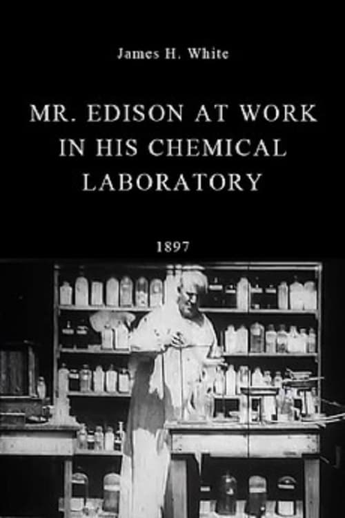 Mr. Edison at Work in His Chemical Laboratory | Mr. Edison at Work in His Chemical Laboratory