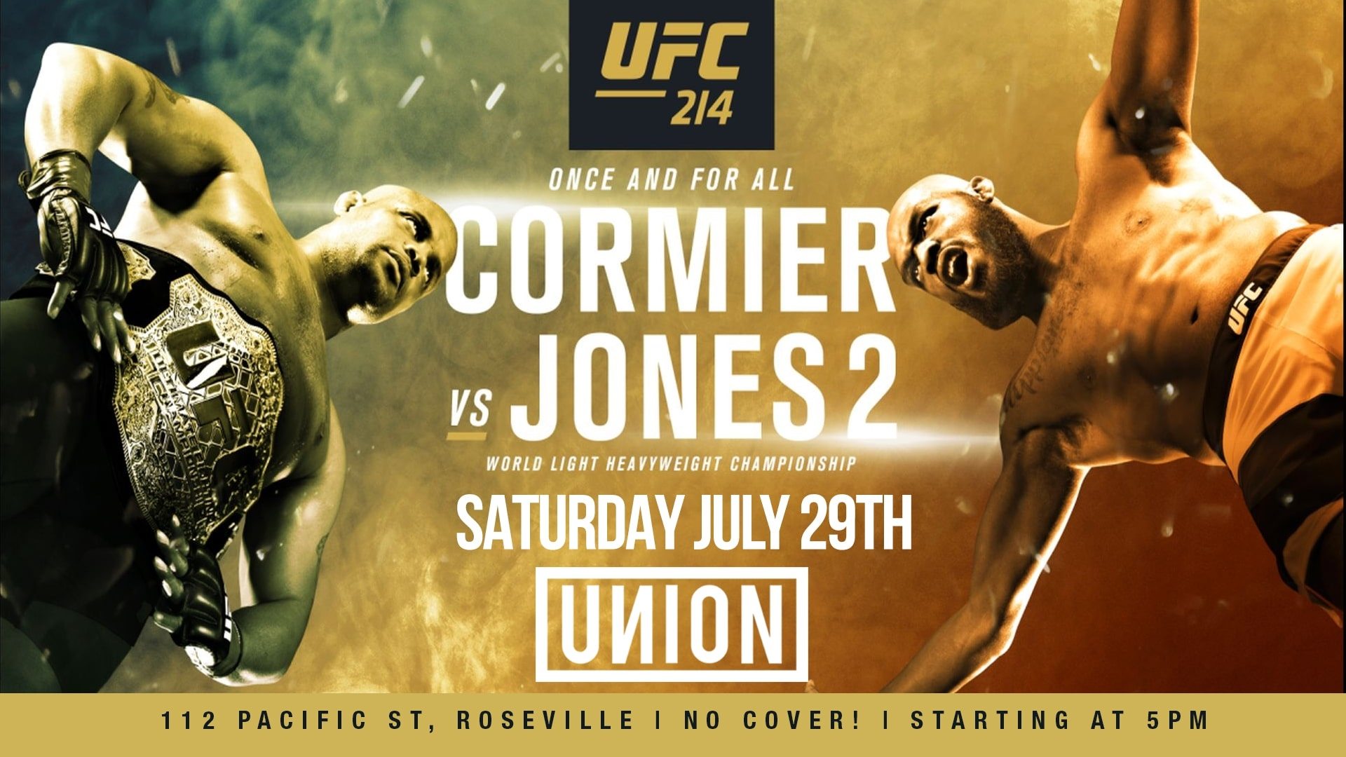 UFC 214: Cormier vs. Jones 2|UFC 214: Cormier vs. Jones 2