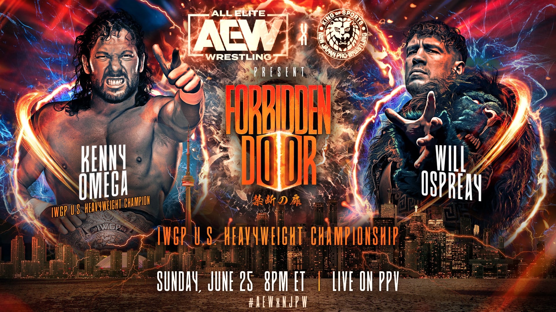 AEW x NJPW Present Forbidden Door|AEW x NJPW Present Forbidden Door